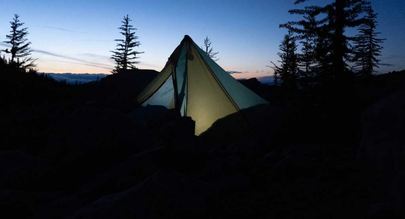 tent camping in the pacific northwest 